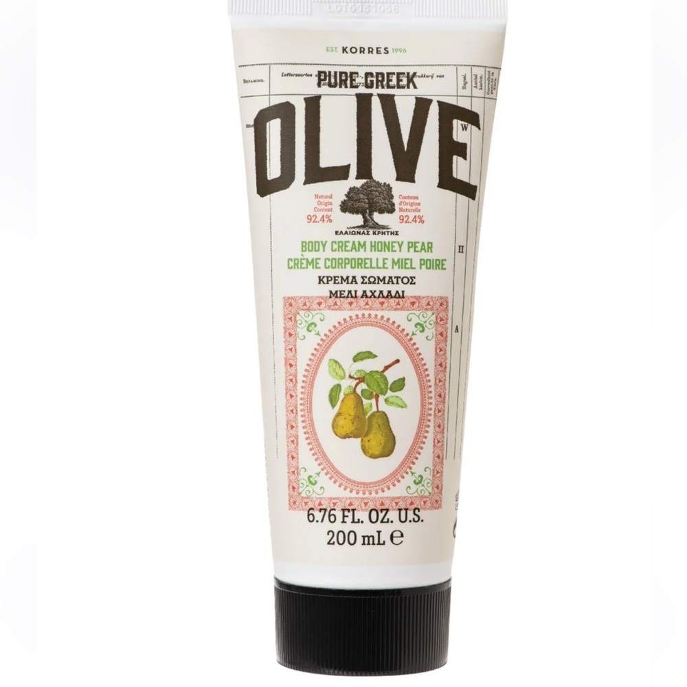 KORRES Pure Greek Olive Body Cream Honey Pear NEW!